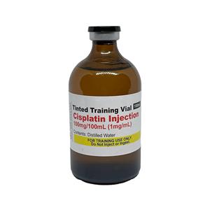 Cisplatin Injection 100mg/100mL Simulated Medication 6/Ca