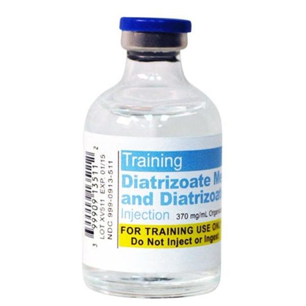 Diatrizoate Meglumine & Sodium 370mg/mL Simulated Medication 9/Ca
