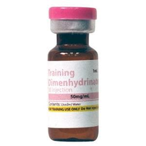 Dimenhydrinate 50mg/mL Simulated Medication 25/Ca