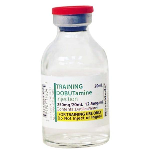 Dobutamine 250mg/20mL Simulated Medication 16/Ca