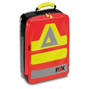 Pax USA AED Carrying Bag Red Zipper Closure Carry Handle