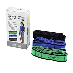 CanDo MGE Plus Band Exerciser Green/Blue/Black Moderate