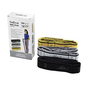 CanDo MGE Plus Band Exerciser Black/Silver/Gold Polyester
