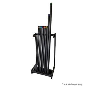 First Place Aerobics Weight Bar 18lb Steel/Foam Orange/Black