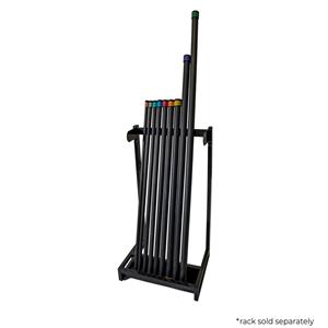 First Place Aerobics Weight Bar 24lb Steel/Foam Black/Gold