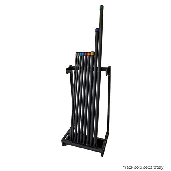 First Place Aerobics Weight Bar 24lb Steel/Foam Black/Gold