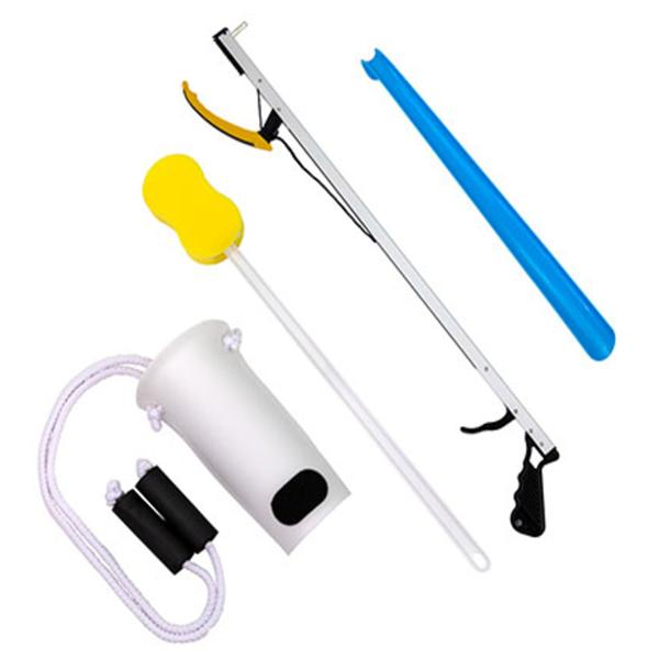 FabLIfe Kit With 26" Reacher, 18" Plastic Shoehorn