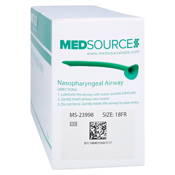 Nasopharyngeal Airway 18Fr Disposable 10/Bx