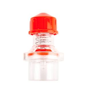 Peep Valve Intersurgical Orange/Clear 10/Ca