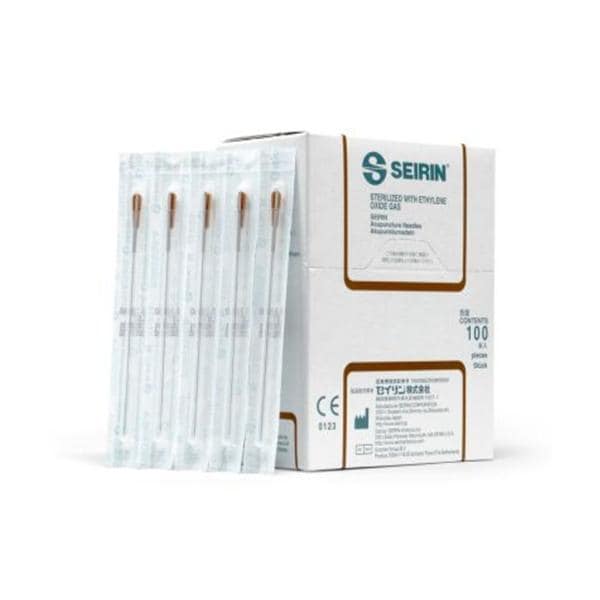Seirin L-Tsubaki Acupuncture Needle 0.25x50mm Guide Tube 100/Bx