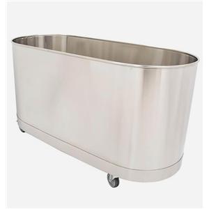 Whirlpool Lo-Boy Cold Tank 105gal Mobile Stainless Steel