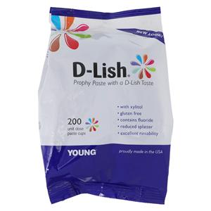 D-Lish Prophy Paste Coarse Berry Bliss 200/Bx