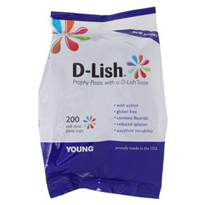 D-Lish Prophy Paste Medium Key Lime 200/Bx