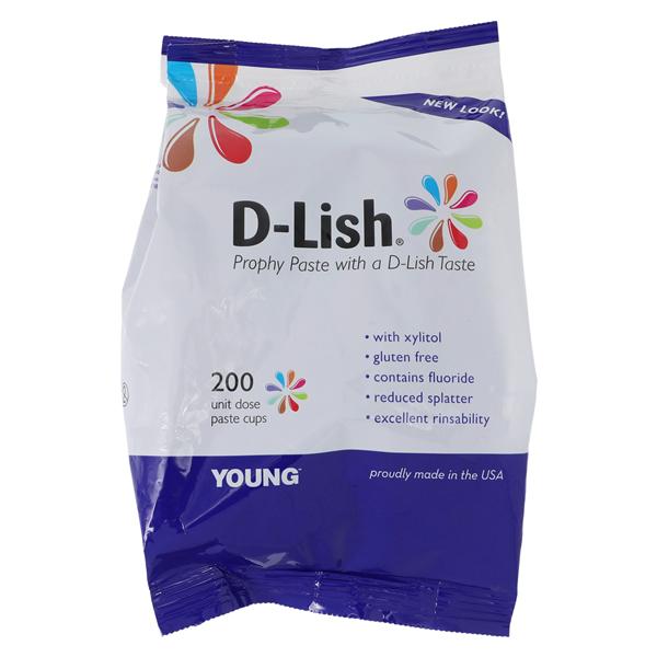 D-Lish Prophy Paste Medium Key Lime 200/Bx