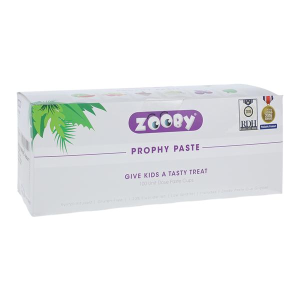 Zooby Prophy Paste Medium Growlin Grrrape 100/Bg