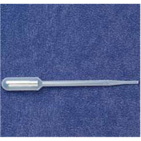 Transfer Pipette 25 Drops/mL 8.7cm Small Bulb Disposable 500/Box