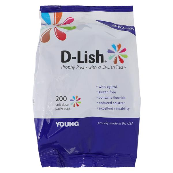 D-Lish Prophy Paste Coarse Fresh Strawberries 200/Bx