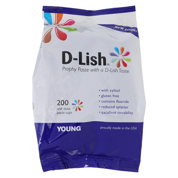 D-Lish Prophy Paste Medium Dreamsicle Orange 200/Bx