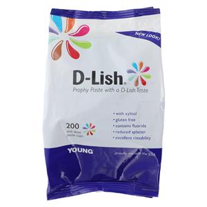 D-Lish Prophy Paste Fine Fresh Strawberries 200/Bx