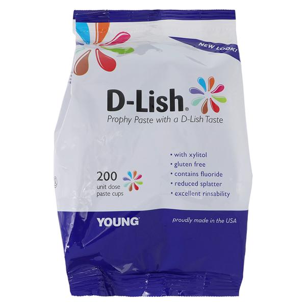 D-Lish Prophy Paste Medium Cinnamon 200/Bx, 8 BX/CA