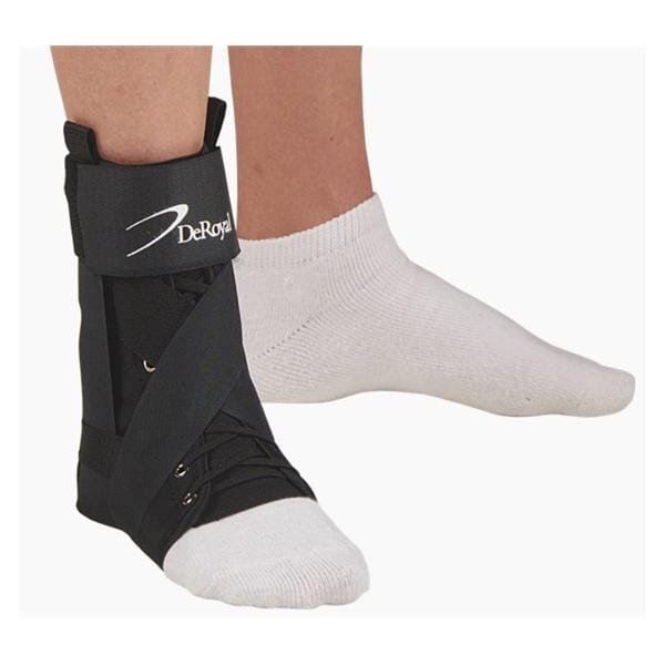 Sports Stabilizing Brace Ankle Size Men 12.5+ / Women 13.5+ X-Large Nylon Left