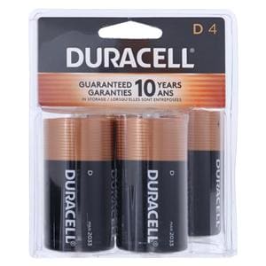 Duracell Size D Battery 4/Package, 12 PK/CA
