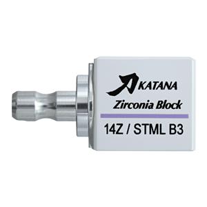 KATANA Zirconia STML Multi Layered Milling Blocks Spr Trns 14Z B3 f/ CRC 2/Bx