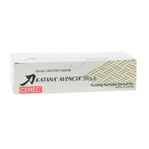KATANA AVENCIA LT Milling Blocks Low Translucency 14L A3 For CEREC 5/Bx