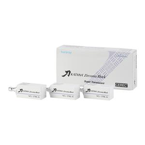 KATANA Zirconia STML Multi Layered Milling Blocks Spr Trns 14Z L A1 f/ CRC 3/Box