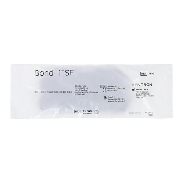 Bond-1 SF Flocked Needle Tips 25 Gauge 100/Bg