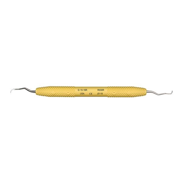 Curette Amazing Gracey Double End Size 15/16 Rigid Resin Stainless Steel Ea