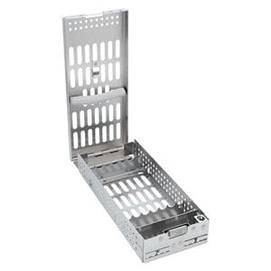 Flip-Top Instrument Cassette Stainless Steel Silver 7 Instruments Ea