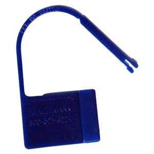 Locks Numbered Snap-Lok Blue Plastic 100/Package