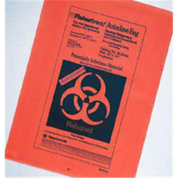 Sterilization Bag 14 in x 19 in Orange 200/Package