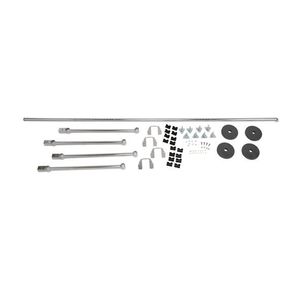 Metro Super Erecta Add-On Shelving Unit Chrome Ea