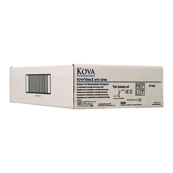 Slide II Chambered Microscope Slide 2-1/2x4x4-1/2" With 4 Numbere...