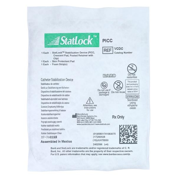 StatLock PICC Plus Stabilization Device 50/Box
