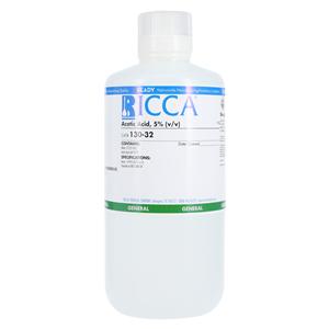 Acetic Acid Chemical 5% 32oz Each