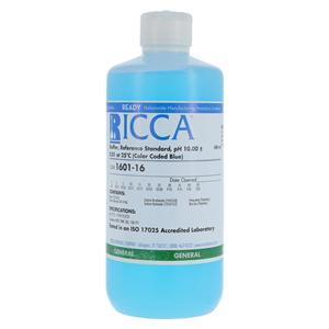 Reference Buffer Blue pH 10.0 16oz Each