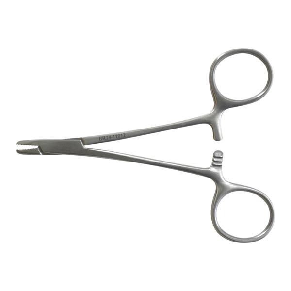 Derf Needle Holder Serrated Jaw 4-3/4" Stainless Steel Each