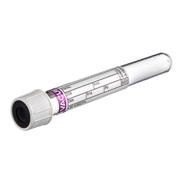 Vacuette Venous Blood Collection Tube White/Black 6mL Twist Cap D...
