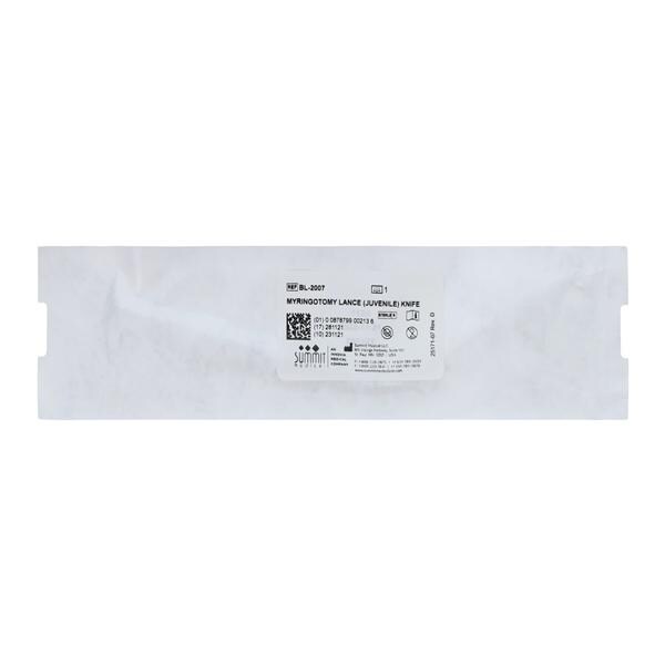 Flat Stock Myringotomy Knife Standard