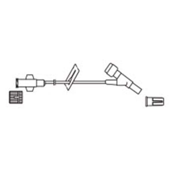 IV Extension Set Y-Injection Site w/LS Priming Volume 0.3mL 6" Fe...