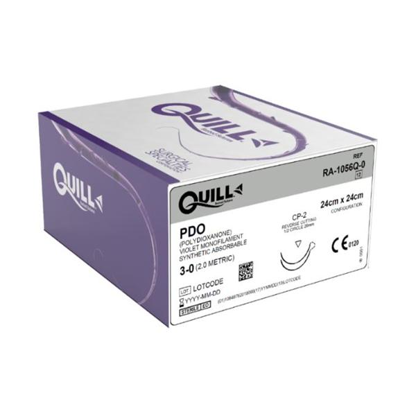 Quill Knotless Tissue Closure Device Suture Polydioxanone Monofil...