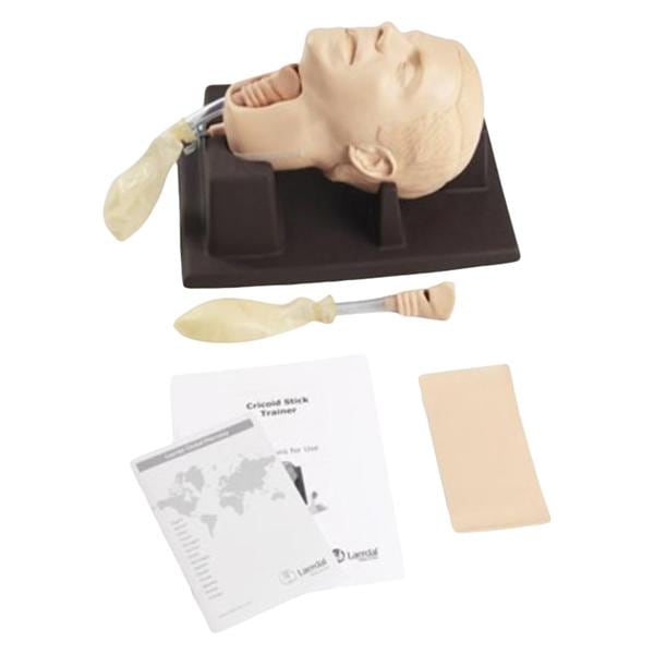 Cricothyrotomy Training Simulator Male Adult With Head/Soft Trach...
