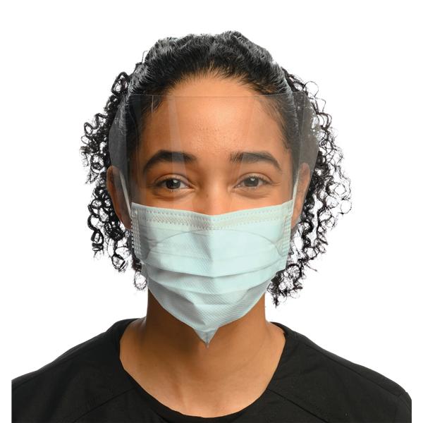 Isofluid Fog-Free Secure Fit Mask ASTM Level 1 Anti-Fog Blue 25/Bx