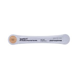 Sparkle V Varnish 5% Sodium Fluoride 0.4 mL Caramel Natural 120/Bx