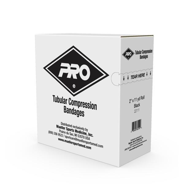 Bandage Compression 2"x11yd Tubular Black Each