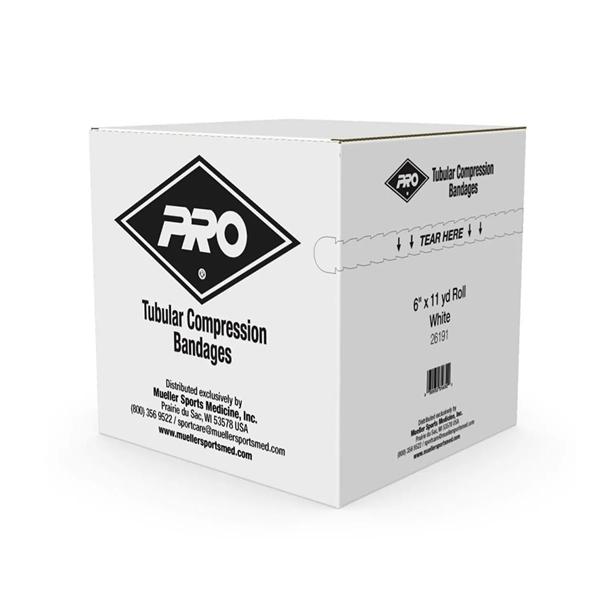 Compression Bandage Knit 6"x11yd White Each