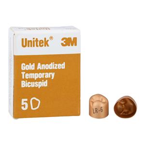 3M™ Unitek™ Crowns Size 6 1st Lower Right Bicuspid Replacement Crowns 5/Bx